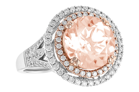 K242-95001: LDS RG 3.94 MORGANITE 4.50 TGW