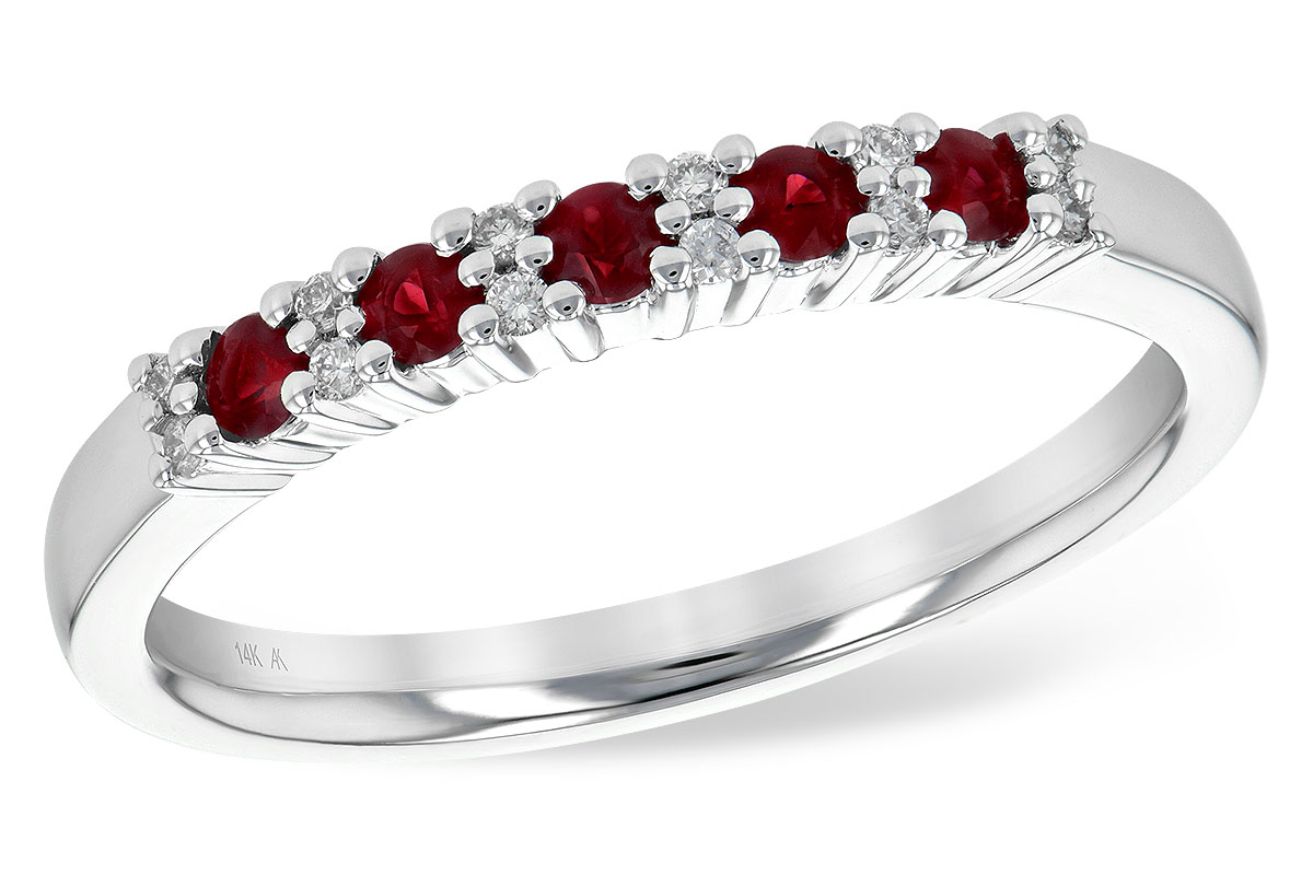 K244-74173: LDS WED RG .22 RUBY .29 TGW