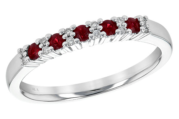 K244-74173: LDS WED RG .22 RUBY .29 TGW