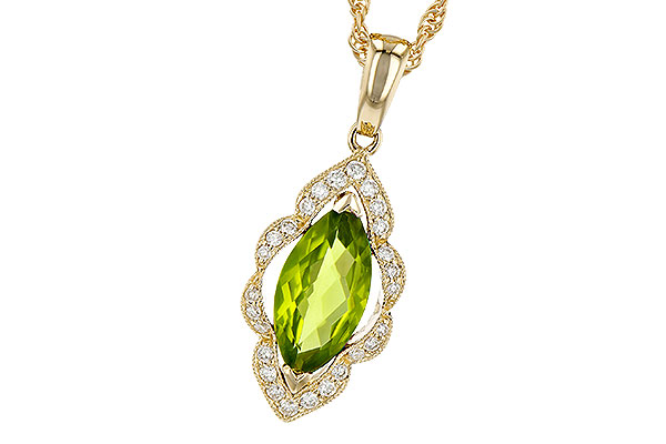 K244-78701: NECK .94 PERIDOT 1.05 TGW