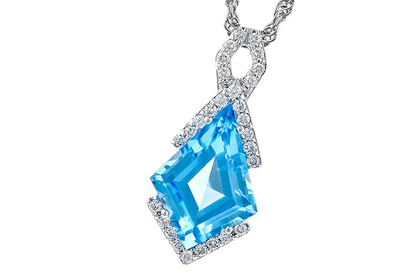 K327-47728: NECK 2.40 BLUE TOPAZ 2.53 TGW