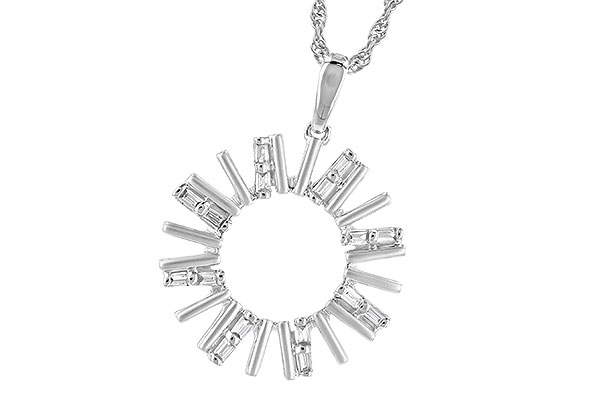 K327-50510: NECK .14 TW BAGUETTES