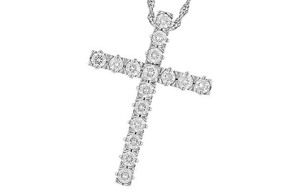 K328-36855: NECKLACE 1.00 TW