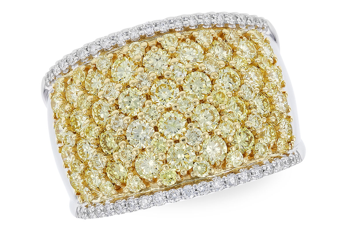 K328-39582: LDS DIA WED RG 2.19 YELLOW DIAS 2.37 TW