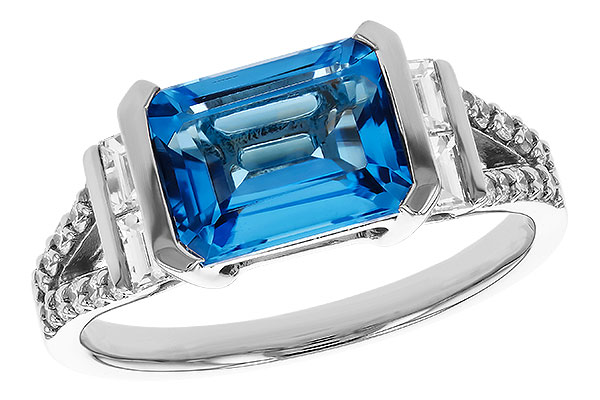 K328-43210: LDS RG 2.64 BLUE TOPAZ 3.00 TGW (9x7MM BT)