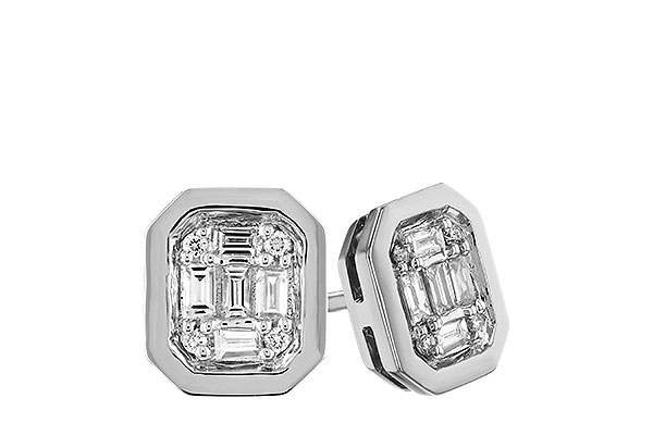 K328-44146: EARRINGS .13 BAG .16 TW