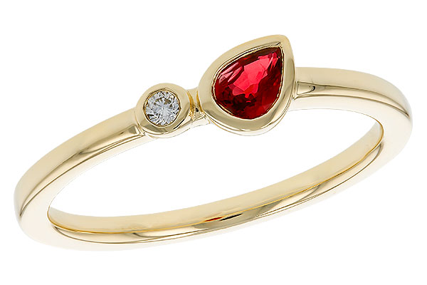 K329-29610: LDS RG .24 RUBY .26 TGW