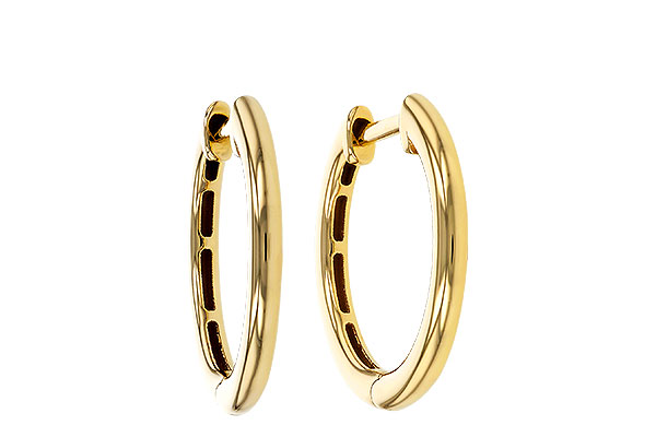 K329-35010: GOLD EARRINGS (16MM)