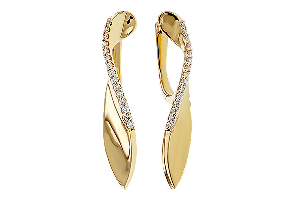 K329-35028: EARRINGS .18 TW