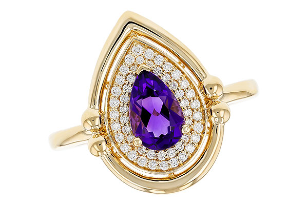 K330-18682: LDS RG .70 AMETHYST .86 TGW (8x5MM AMY)