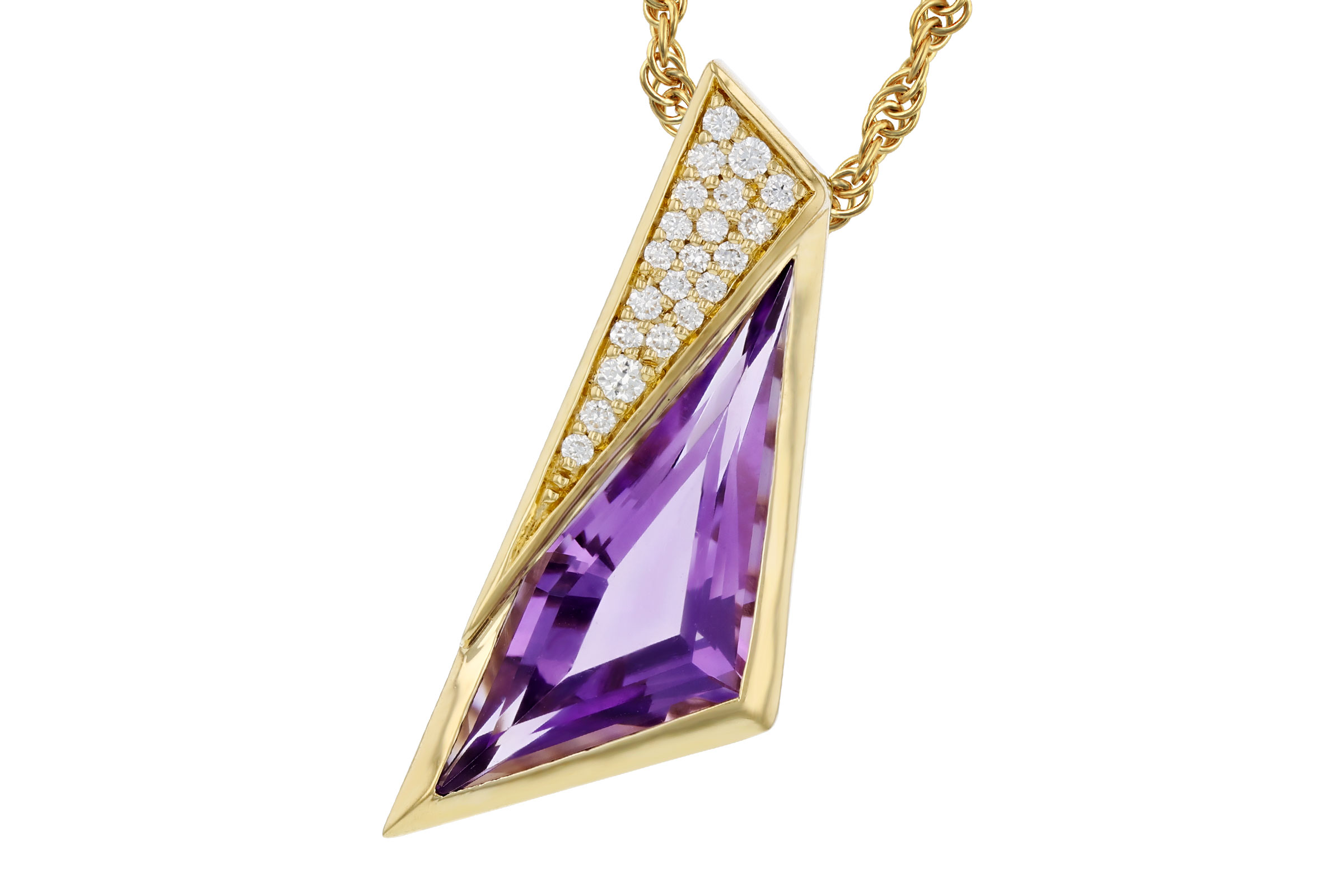 K330-20510: NECKLACE 2.24 AMETHYST 2.33 TGW
