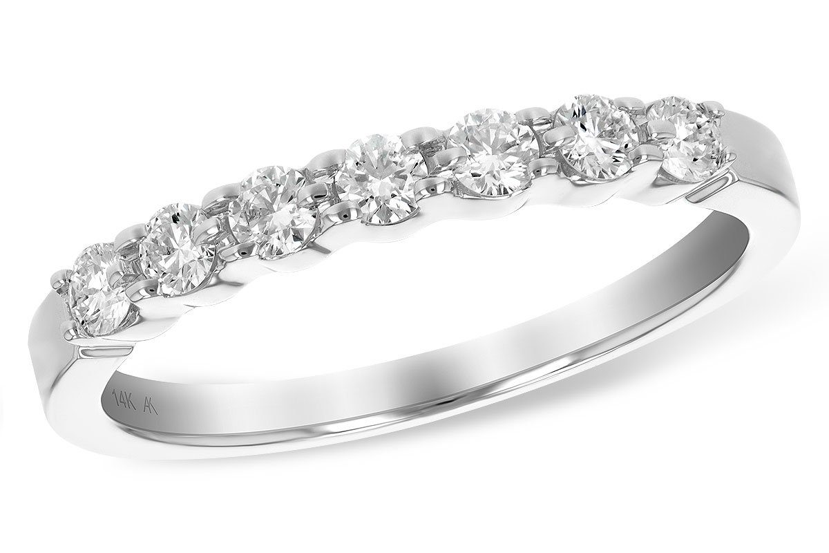 L238-41364: LDS DIA WED RG .33 TW (7 STONES)