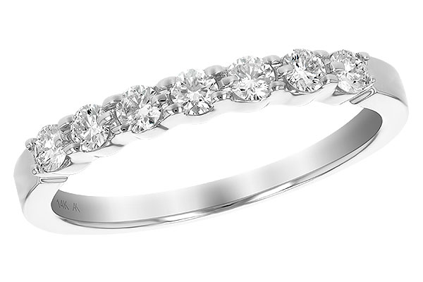 L238-41364: LDS DIA WED RG .33 TW (7 STONES)