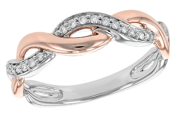 L240-21373: LDS DIA WED RG .10 TW (ROSE & WG)