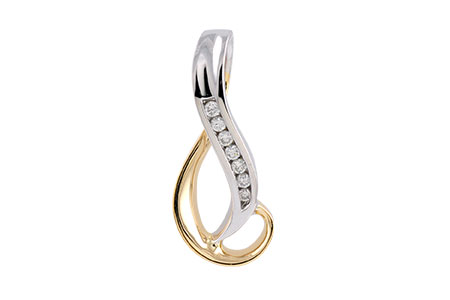 L241-17791: C151-14101 YG SWIRL/WG CHANNEL .16 TW