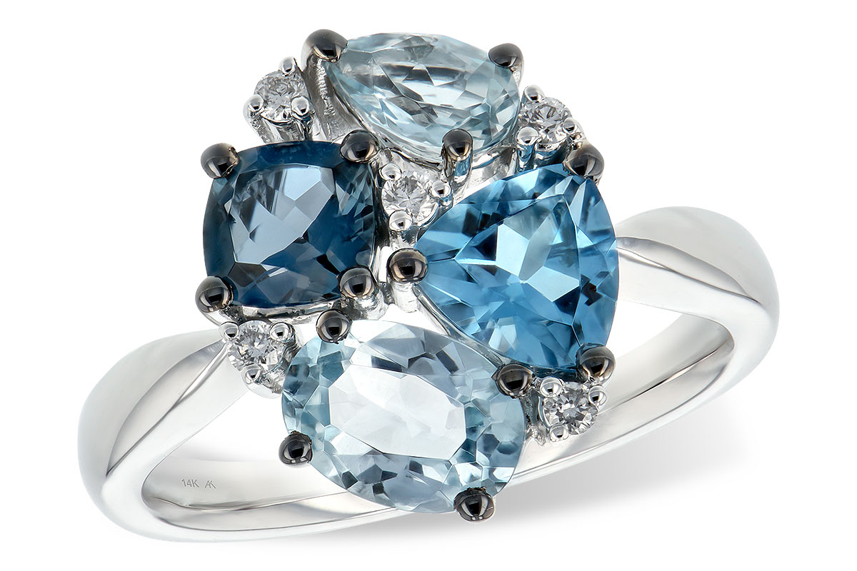 L243-83182: LDS RG 2.57 BLUE TOPAZ 2.65 TGW