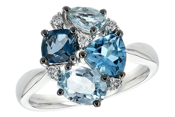 L243-83182: LDS RG 2.57 BLUE TOPAZ 2.65 TGW