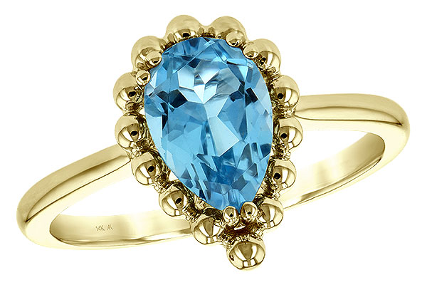 L243-85982: LDS RG BLUE TOPAZ 1.55 CT