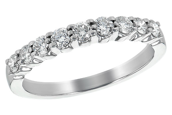 L243-86864: LDS WED RG .50 TW (9 STONES)