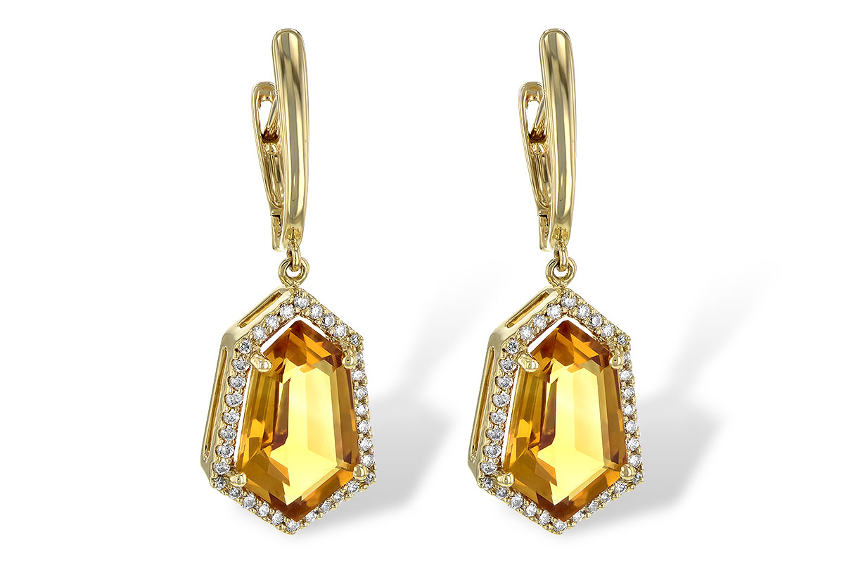 L244-74128: EARR 3.80 TW CITRINE 4.05 TGW
