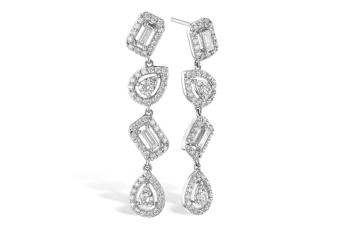 L327-49564: EARR .12 TW BAGUETTES .70 TW