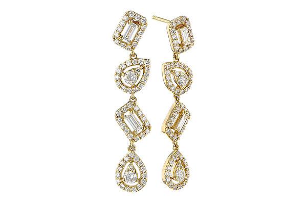 L327-49564: EARR .12 TW BAGUETTES .70 TW