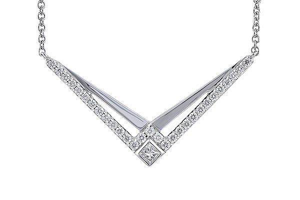 L327-53228: NECKLACE .22 TW