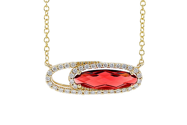 L328-38664: NECK 1.16 GARNET 1.30 TGW