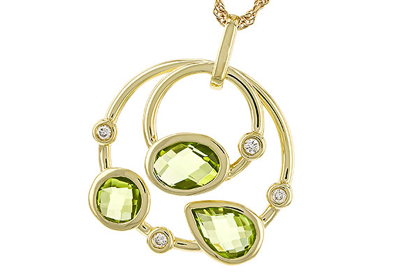 L329-27737: NECKLACE 2.20 PERIDOT 2.26 TGW