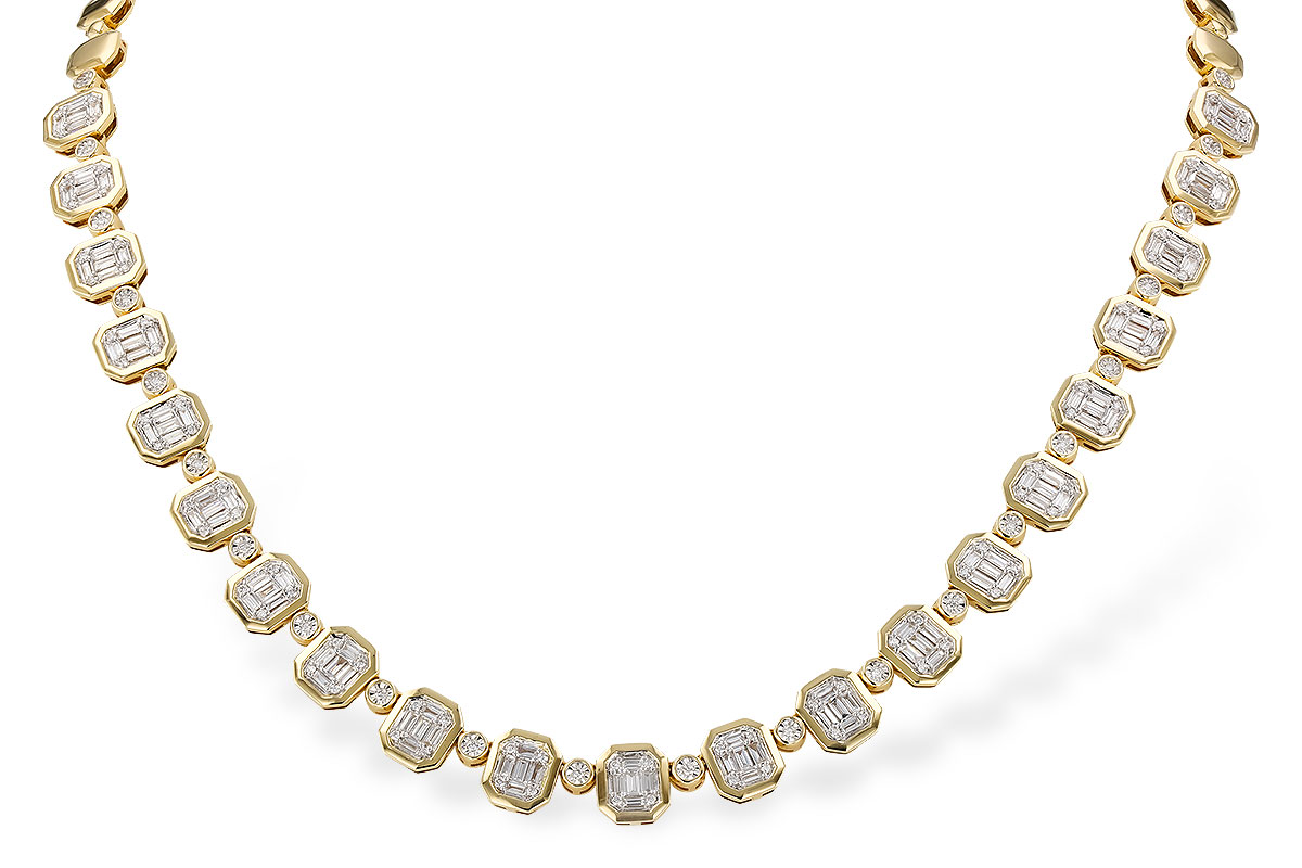 L329-27782: NECKLACE 1.39 BAG 1.80 TW (16")