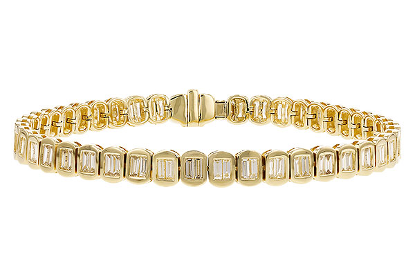 L329-27791: BRACELET 2.30 TW BAGUETTE (7")