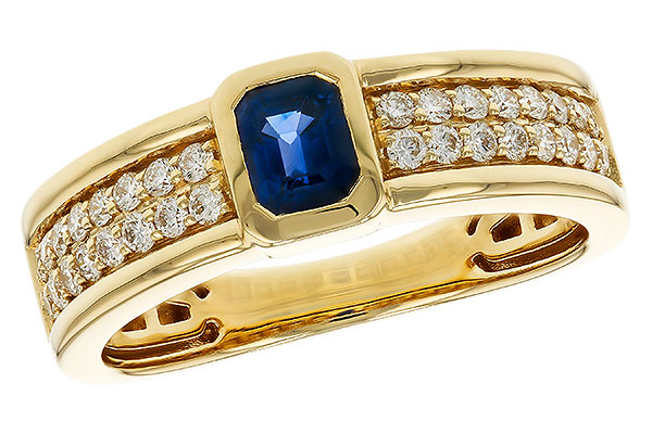 L329-34164: LDS RG .55 SAPPHIRE .88 TGW (5x4MM SA)