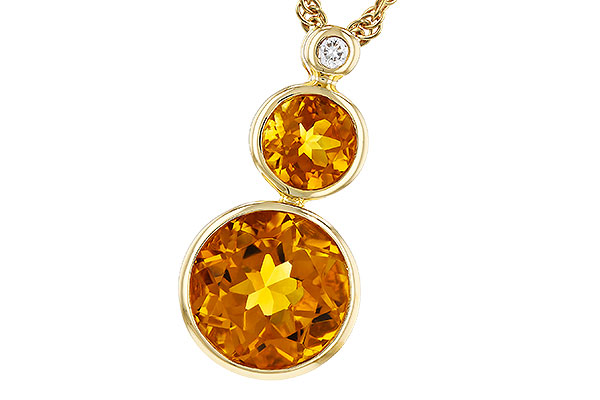 L330-18664: NECK 2.03 CITRINE 2.05 TGW (5MM / 8MM CIT)