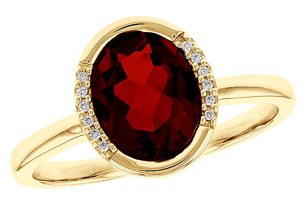 L330-19591: LDS RG 2.02 TW GARNET 2.05 TGW (9x7 GAR)