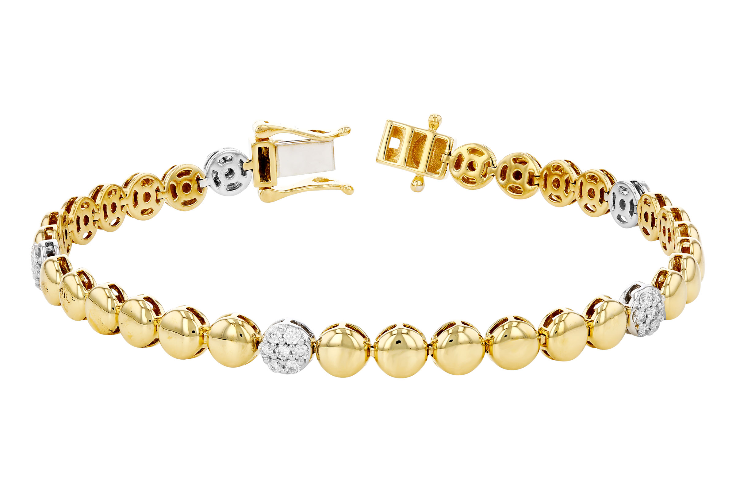 L330-19610: BRACELET .50 TW (7")