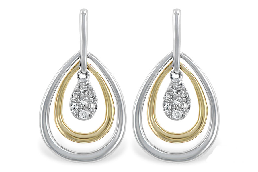 M238-40537: EARRINGS .06 TW