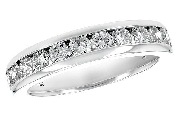 M242-98691: LDS WED RG 1.00 TW (12 STONES)