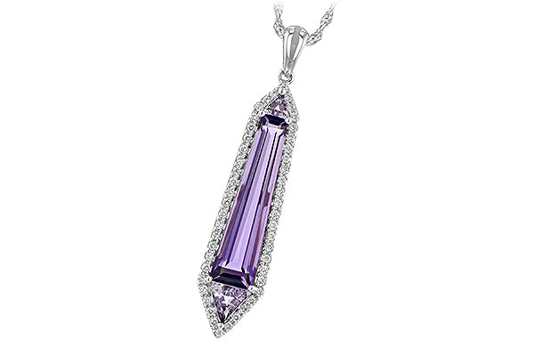 M243-83264: NECK 2.62 AMETHYST 2.85 TGW