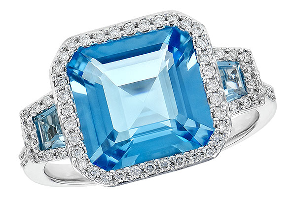 M244-80500: LDS RG 4.40 TW BLUE TOPAZ 4.60 TGW