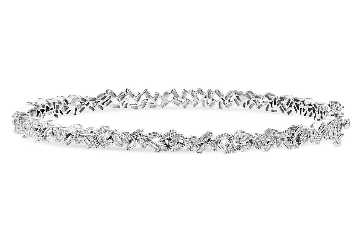 M327-46864: BANGLE .84 TW BAGUETTE DIAS