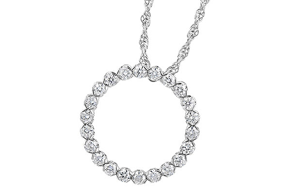 M327-51364: NECKLACE .50 TW
