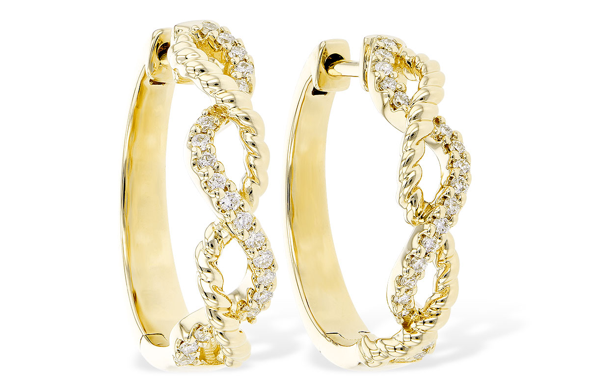 M327-53246: EARRINGS .18 TW