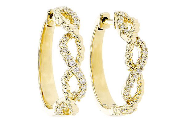 M327-53246: EARRINGS .18 TW