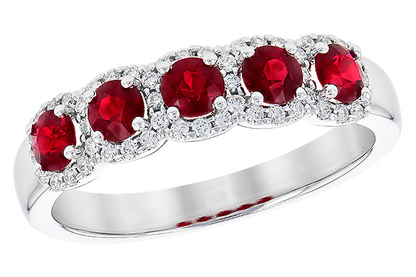 M328-36819: LDS RG .66 TW RUBY .86 TGW