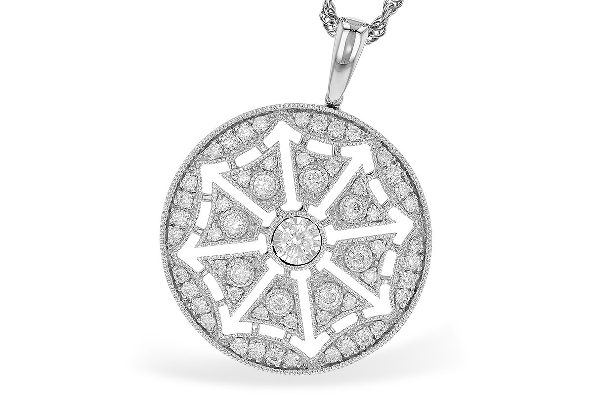 M328-36873: NECKLACE .38 TW