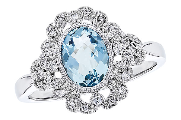 M328-38691: LDS RG .98 AQUA 1.14 TGW (8x6MM AQ)