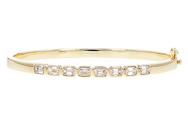 M328-39591: BANGLE 2.00 TW EMERALD CUTS