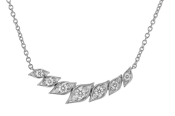 M329-27755: NECKLACE .36 TW