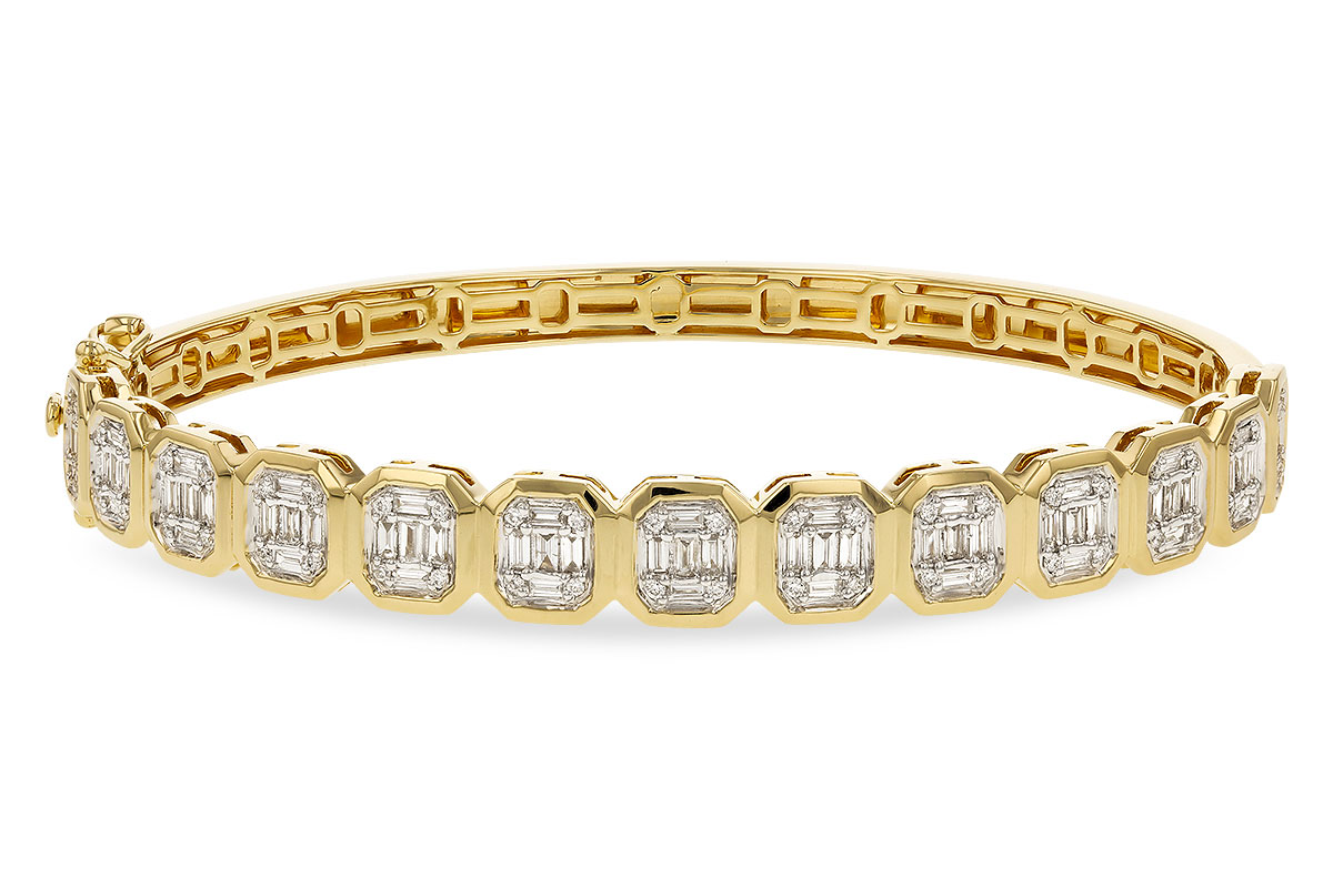 M329-27791: BANGLE .81 TW BAGUETTE 1.00 TW