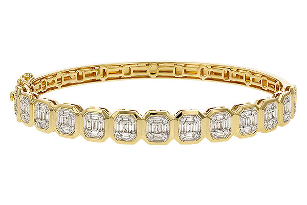 M329-27791: BANGLE .81 TW BAGUETTE 1.00 TW